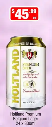 Liquor Stax Holtland Premium Belgium Lager offer