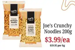Farmer Jack's Joe's Crunchy Noodles offer