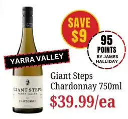 Farmer Jack's Giant Steps Chardonnay offer