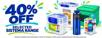 Farmer Jack's Sistema to go offer