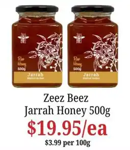 Farmer Jack's Zeez Beez Jarrah Honey offer