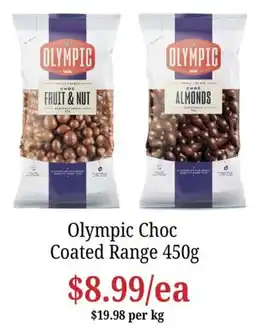 Farmer Jack's Olympic Choc Coated Range offer
