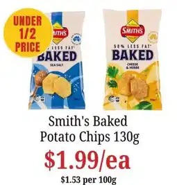 Farmer Jack's Smith's Baked Potato Chips offer