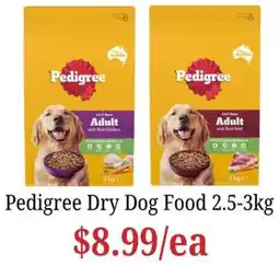 Farmer Jack's Pedigree Dry Dog Food offer
