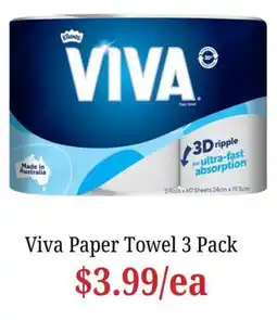 Farmer Jack's Viva Paper Towel offer