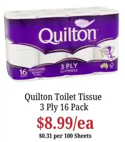 Farmer Jack's Quilton Toilet Tissue offer