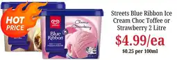 Farmer Jack's Streets Blue Ribbon Ice Cream offer