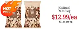 Farmer Jack's JC's Brazil Nuts offer
