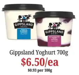 Farmer Jack's Gippsland Yoghurt offer