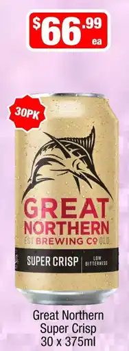 Liquor Stax Great Northern Super Crisp offer