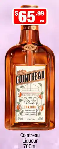 Liquor Stax Cointreau Liqueur offer