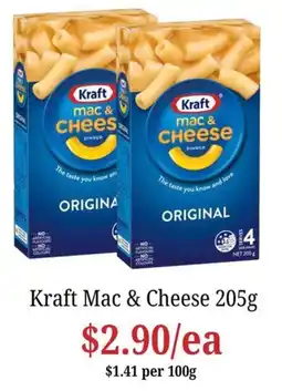 Farmer Jack's Kraft Mac & Cheese offer