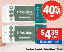 Direct Chemist Outlet Tooshies Probiotic Water Wipes offer
