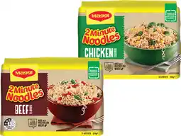 IGA Maggi 2 Minute Noodles Selected Varieties offer