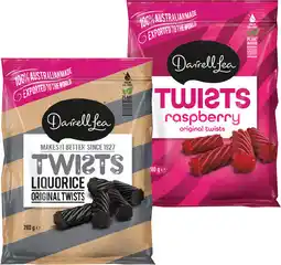 IGA Darrell Lea Liquorice Share‑280g Selected Varieties offer