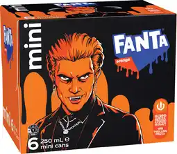 IGA Fanta, Coca‑Cola or Sprite Mini 6x250mL Selected Varieties offer