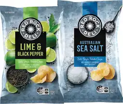 IGA Red Rock Deli Chips Selected Varieties offer