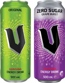 IGA V Energy Drink Selected Varieties offer