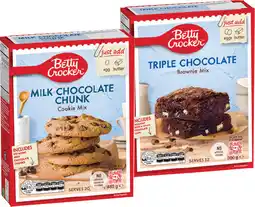 IGA Betty Crocker Baking Mix 450‑500g Selected Varieties offer