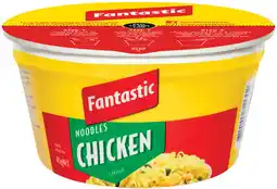 IGA Fantastic Bowl Noodles Selected Varieties offer