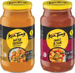IGA KanTong Cooking Sauce 485‑520g Selected Varieties offer