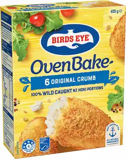 IGA Birds Eye Oven Bake Crumbed Fish Selected Varieties offer
