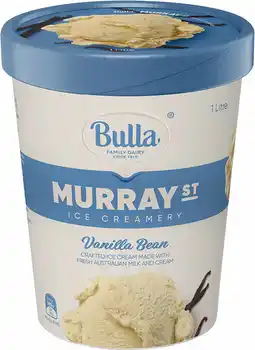 IGA Bulla Murray St Ice Creamery Selected Varieties offer