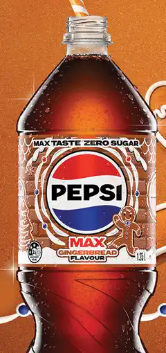 IGA NEW Pepsi Max Gingerbread offer