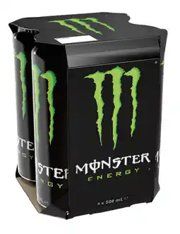 IGA Monster Energy Drink Selected Varieties offer
