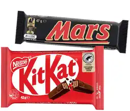 IGA Mars or Nestle Medium Bars 30‐50g Selected Varieties offer