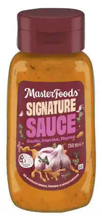 IGA MasterFoods No Rules Sauce Selected Varieties offer