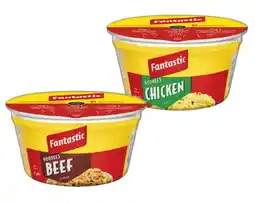 IGA Fantastic Bowl Noodles Selected Varieties offer