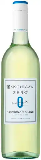 IGA Mcguigan Zero Selected Varieties offer