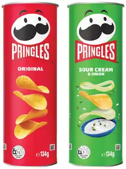 IGA Pringles Chips Selected Varieties offer