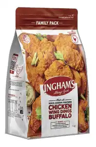 IGA Ingham’s Chicken Buffalo Wing Dings offer