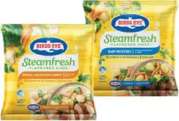 IGA Birds Eye SteamFresh Flavoured Sides Vegetables Selected Varieties offer