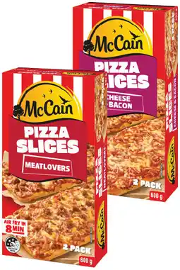 IGA McCain Pizza Slices Selected Varieties offer