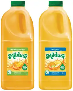 IGA Mildura Fruit Drink Selected Varieties offer