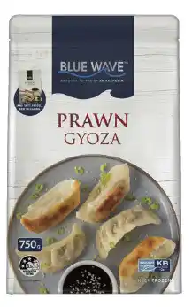 IGA Blue Wave Prawn Gyoza offer