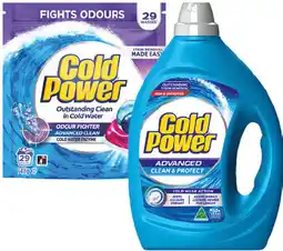 IGA Cold Power Laundry Liquid 2 Litre, Powder 2kg or Capsules 29 Pack Selected Varieties offer