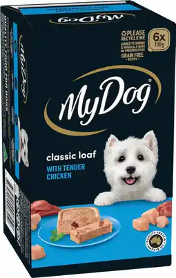 IGA My Dog Wet Dog Food Selected Varieties offer