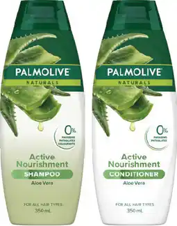 IGA Palmolive Naturals Shampoo or Conditioner 350mL Selected Varieties offer