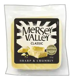 IGA Mersey Valley Cheddar Cheese Selected Varieties offer
