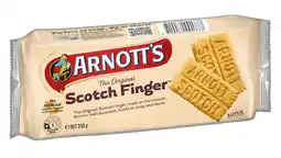 IGA Arnottʼs Scotch Finger Biscuits offer