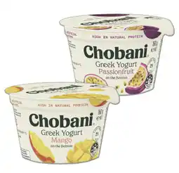 IGA Chobani Greek Yogurt Selected Varieties offer