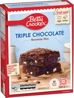 IGA Betty Crocker Baking Mix 370‑500g Selected Varieties offer