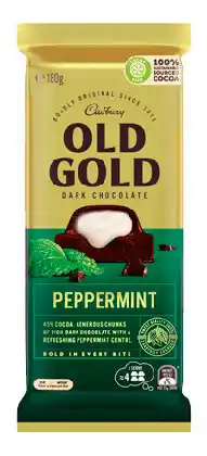 IGA Cadbury Old Gold Chocolate Block 165‑180g Selected Varieties offer
