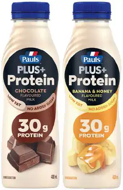 IGA Pauls Plus Protein Flavoured Milk Selected Varieties offer