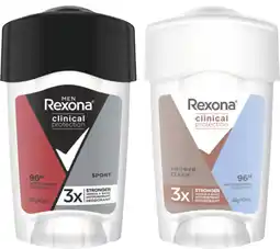 IGA Rexona Clinical Protection Antiperspirant Deodorant Selected Varieties offer