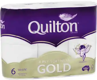 Quilton Gold Toilet Tissue 4 Ply
